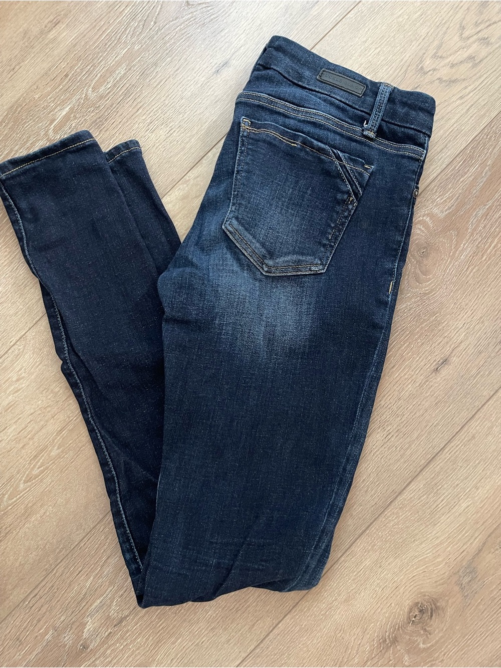 Buckle Black Skinny Jeans - Stretch Slim Fit